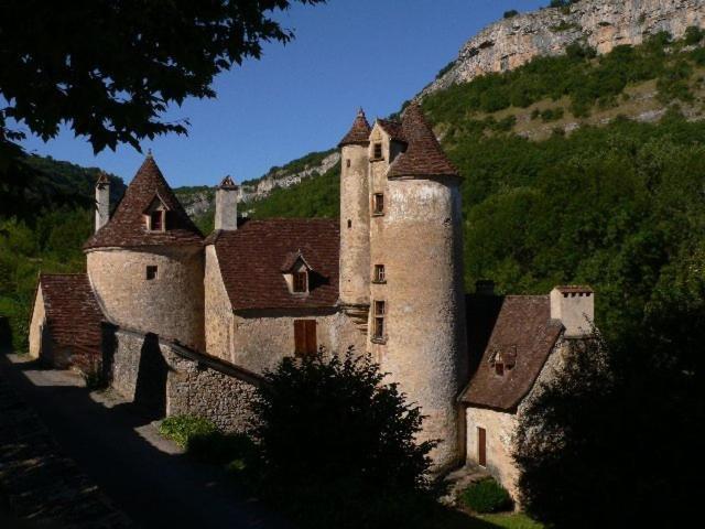 Chambre d'hôte L'Arrivée Bed and Breakfast Autoire Exterior foto