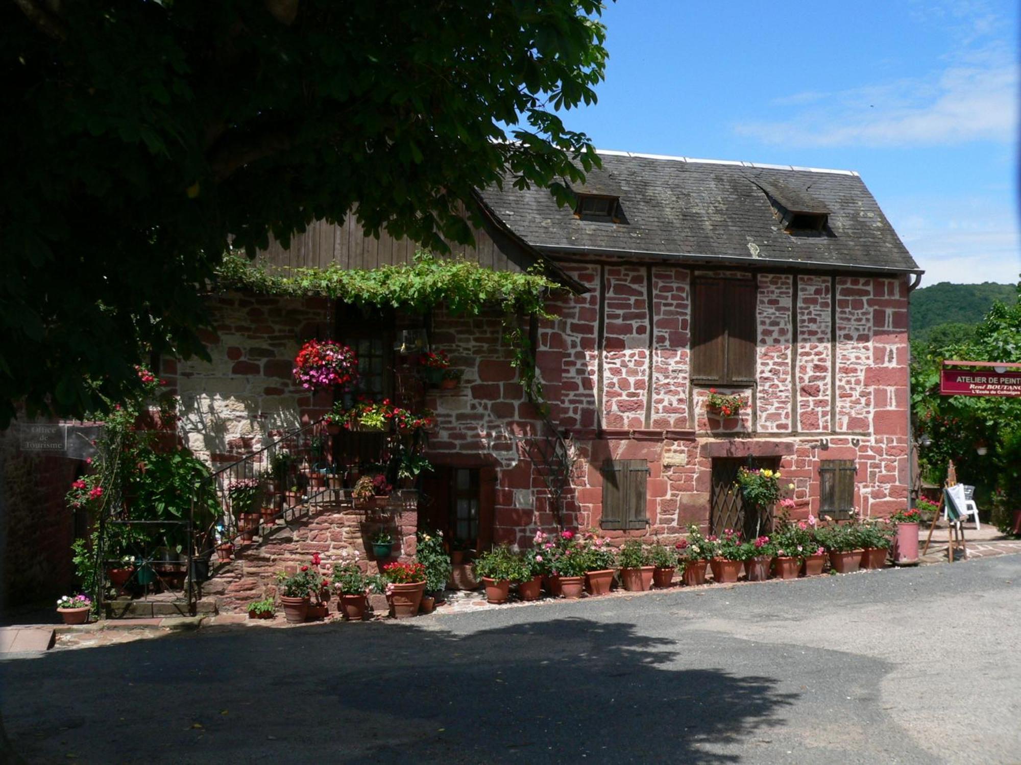 Chambre d'hôte L'Arrivée Bed and Breakfast Autoire Exterior foto